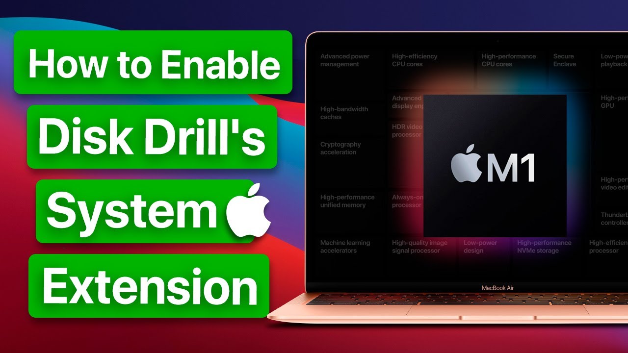 How to Enable Disk Drill's System Extension (M1 Macs) - CleverFiles