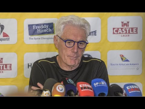 Bafana Bafana coach Hugo Broos apologises