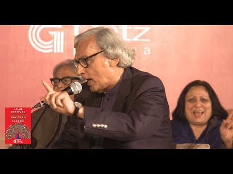 #Adab2019 Mushairah: Naseer Turabi recites Woh Humsafar Tha