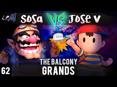 PM @ the Balcony 62 - Grands ft. R3|Sosa (Wario) VS Jose V (Ness)