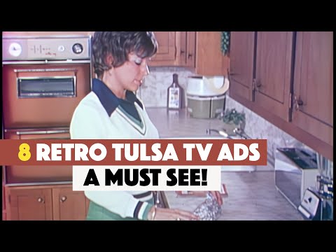 8 VINTAGE TV SPOTS - Aired in Tulsa Oklahoma - MUST SEE RETRO TV