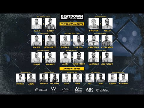 Beatdown Promotions Presents: Vaile V Chope | October 15, 2022