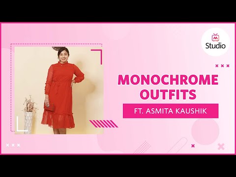Monochrome Outfit Ideas To Try Ft. @asmitakaushik1357 | #Shorts - Myntra