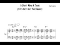 It Don't Mean A Thing (If It Ain't Got That Swing) - Beegie Adair [jazz piano transcription]