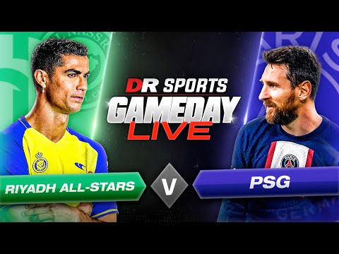 MESSI VS RONALDO | Riyadh All-Star XI vs PSG Gameday Live