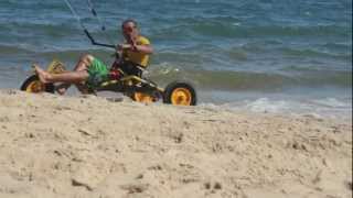preview picture of video '1. Кайт багги Y во Вьетнаме! / Kite Buggy Y Mui Ne BEACH'
