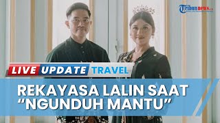 Rekayasa Lalu Lintas di Solo saat Acara Ngunduh Mantu Pernikahan Kaesang Pangarep dan Erina Gudono
