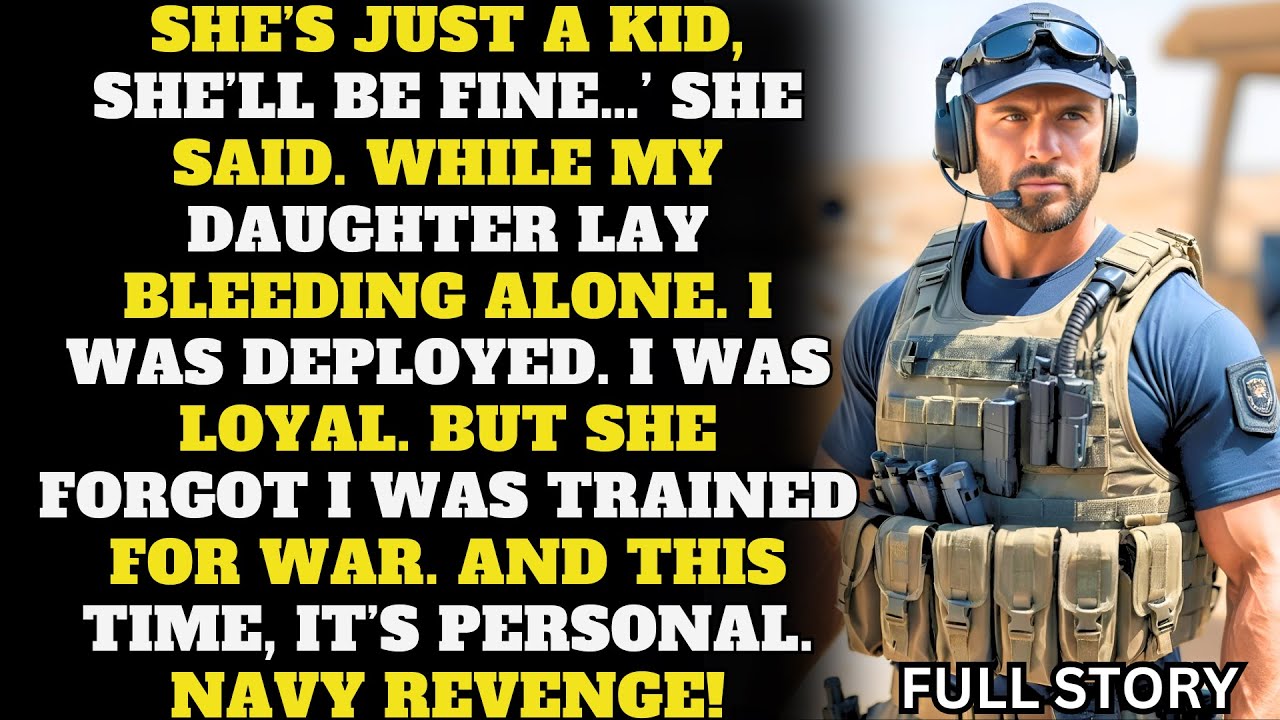 After his daughter’s Hurt, a Navy dad turns cold and ruthless against his cheating wife.