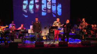 Joe Hunt, Christy Behan, Simon Hunt, Gerry Sweeney (Indian) and friends: Elvis and Spiders