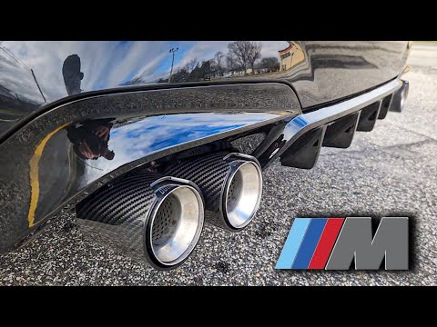 Rear Diffuser & 3.7" Quad Exhaust Tips 🪛🔧DIY 🪛🔧 | G20 M340