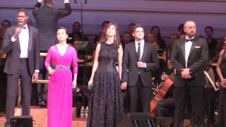 Broadway&#39;s Best Perform &#39;One Day More&#39; at New York Pops Gala at Carnegie Hall