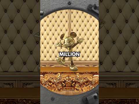 Disney's Secret Vault with Over 65 Million Pieces of Artwork #shorts #disney #entertainment