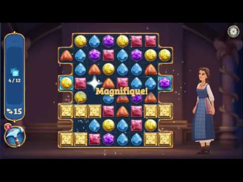 Beauty and the Beast Perfect Match Level 201 - NO BOOSTERS 👸👸👸