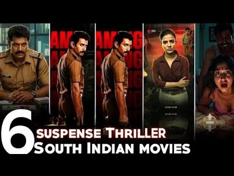Top 6 Best South Suspense Thriller movies in Hindi | South Crime Investigation movies Hindi