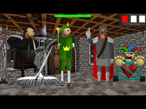 Baldi’s Basics Medieval Edition 1.4.3 Port [ Baldi's Basics Mod 1.4.3 ]