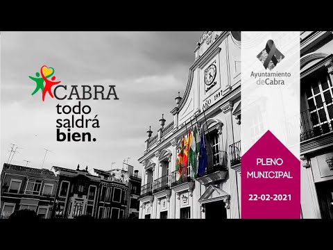 , title : 'Pleno Municipal Ayuntamiento de Cabra (Córdoba) - 31 de mayo de 2021'