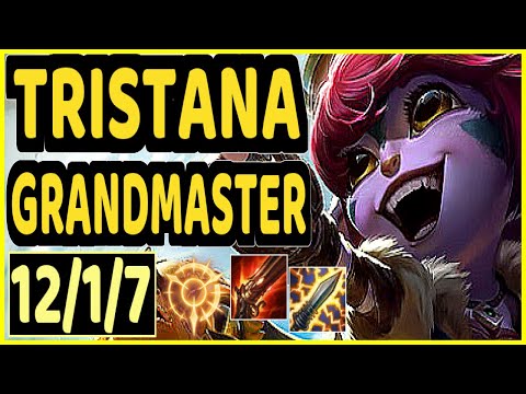 EVANRL (TRISTANA) - 12/1/7 KDA GAMEPLAY - NA Ranked GRANDMASTER