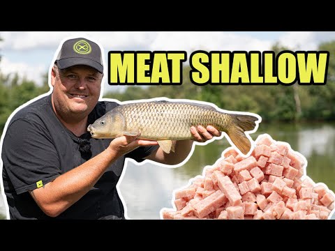 MEAT SHALLOW with JAMIE HUGHES | Pole fishing for carp at Makins Fishery!