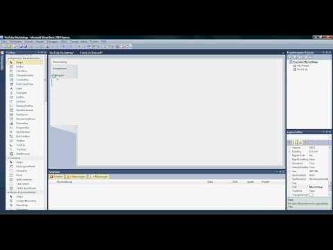 Visual Basic 2010 Tutorial 2 - My.Settings