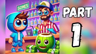 My Beach Stall: Gameplay Part 1 Stickman Beach Restaurant Manager - Android Gameplay