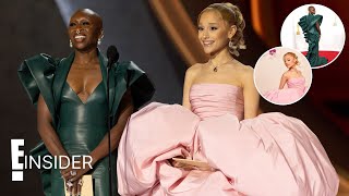 Ariana Grande & Cynthia Erivo's Wickedly Stylish Looks at the 2024 Oscars | E! Insider