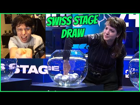 NA IS SO LUCKY | CAEDREL REACTS TO SWISS STAGE DRAW - ROUND 3