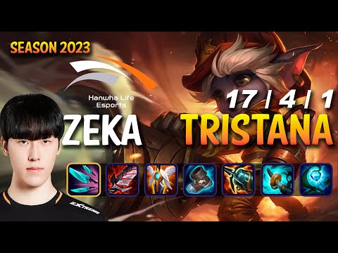 HLE Zeka TRISTANA vs ANNIE Mid - Patch 13.12 KR Ranked