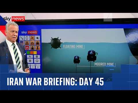 Trump's blockade v. Iran's sea mines | Iran War Briefing Day 45 with Sean Bell