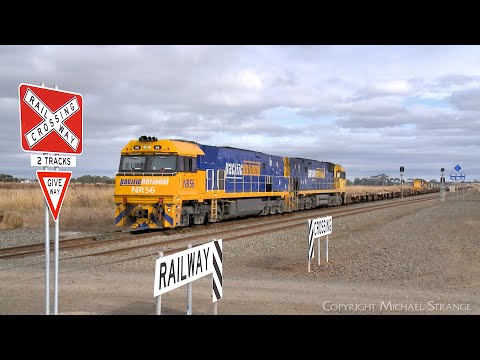 9778 Empty Container Wagon Transfer From Inverleigh (2/5/2023) - PoathTV Australian Trains & Railway