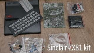 Sinclair ZX81 - my unbuilt DIY kit (Timex 1000)