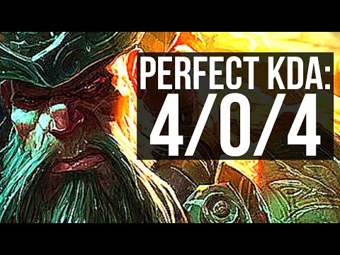 GANGPLANK vs AMUMU (TOP) | 4/0/4, 1.4M mastery, 700+ games | KR Diamond | v10.23