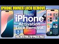 ICloud Bypass On 3utools IPhone 11 12 13 14 15 16 IOS 18 4 Remove Owner Lock