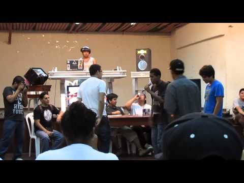 CARLITOS,GAMITO vs ENZO,MAIKY HD - Hip Hop Respeto 2014 - Batalla de Gallos
