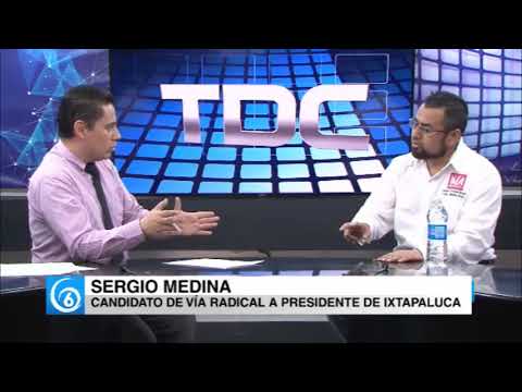 En entrevista para TDC, Sergio Medina Benítez, candidato de Vía Radical a presidente de Ixtapaluca