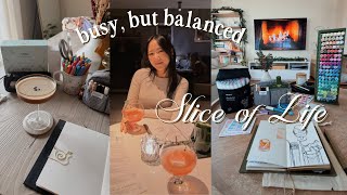 Balancing my busy life with slow hobbies 🌨️ (hauls, cocktail journaling, espresso martinis.. 🍸)