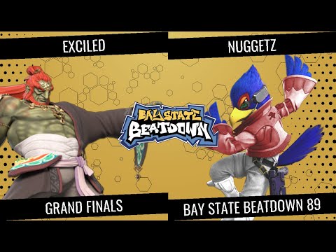 Bay State Beatdown 89 HDR - Exciled (Ganondorf) vs Nuggetz (Falco) - Grand Finals
