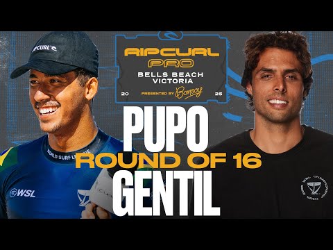 Samuel Pupo vs Ian Gentil | Rip Curl Pro Bells Beach presented by Bonsoy 2025 - Round of 16
