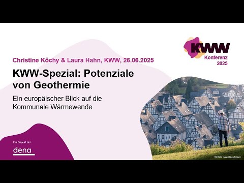 KWW-Spezial: Potenziale von Geothermie – ein europäischer Blick auf die Kommunale Wärmewende