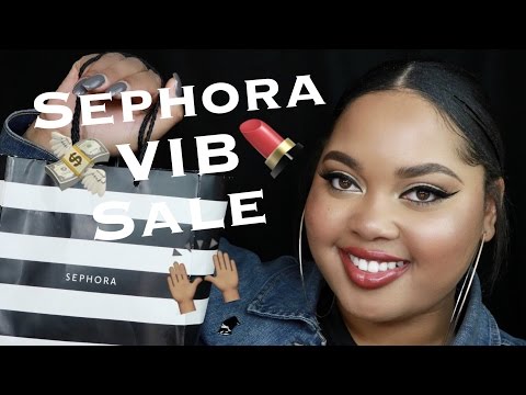 Sephora VIB Sale Recommendations 2017 | What Should You Buy? What Am I Buying? Video