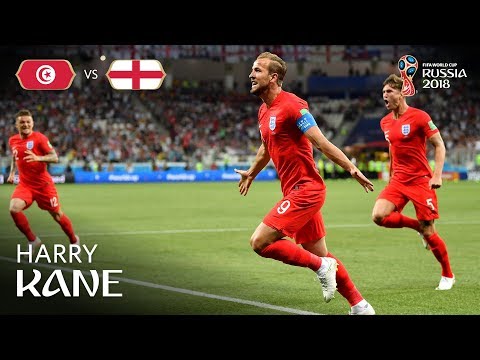 Harry KANE Goal 1 - Tunisia v England - MATCH 14