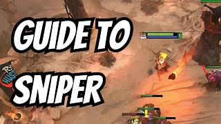 How to play Sniper | Carry Guide | 7.39d