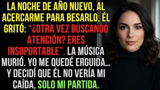 EN AÑO NUEVO, MI ESPOSO ME GRITÓ ANTE TODOS… Y YO DECIDÍ PARTIR.