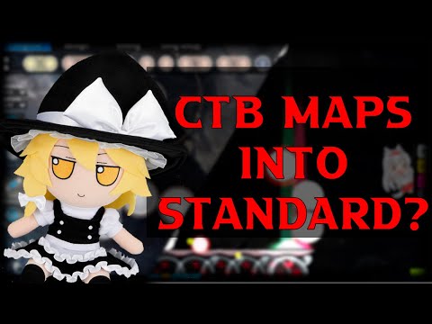 How to play ctb maps... in standard? - Osu!CTB converts explained!