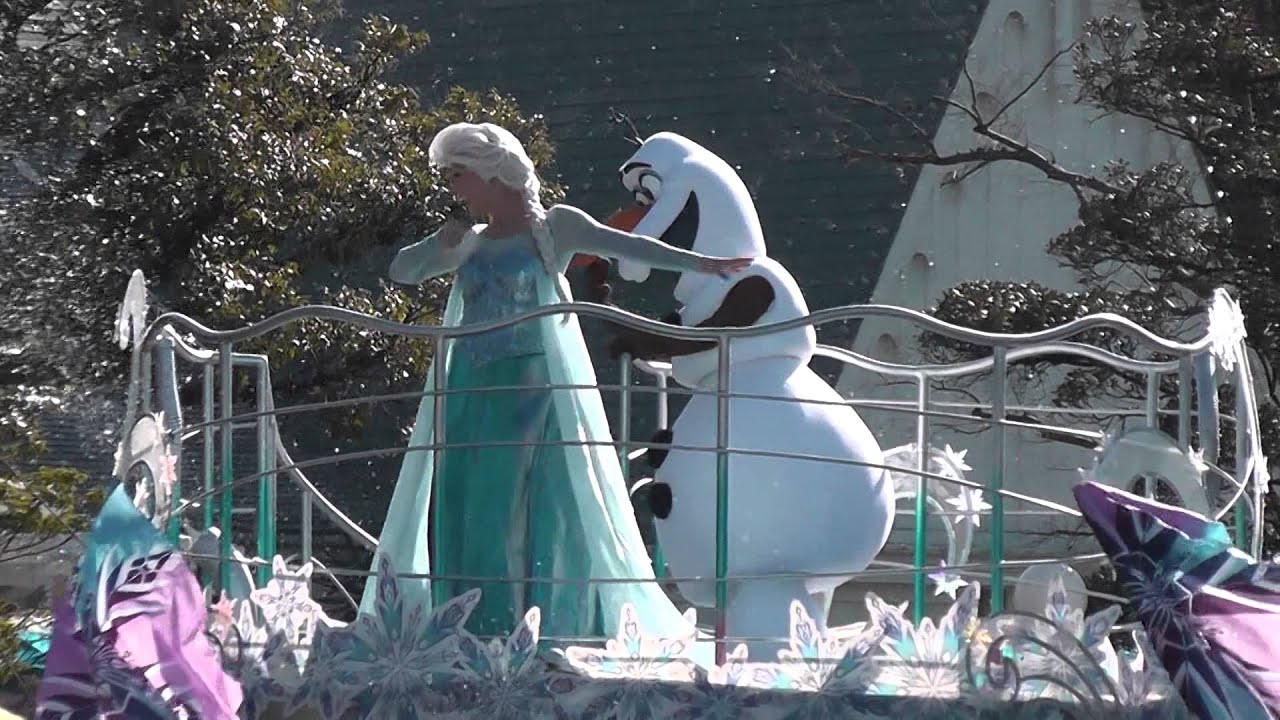 フローズンファンタジー・グリーティング★ショーモードの雰囲気♪