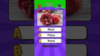 Quantas frutas você acerta? Quiz frutas #quiz #frutas