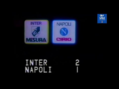 1984-85 (11^ - 02-12-1984) INTER-Napoli 2-1 [Caffarelli,Rummenigge,Altobelli] DomenicaSprint Rai
