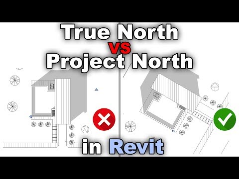 Setting the True North in Revit Tutorial