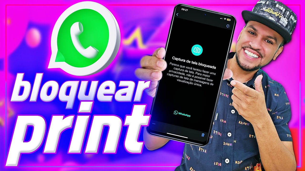 COMO BLOQUEAR PRINT NO WHATSAPP