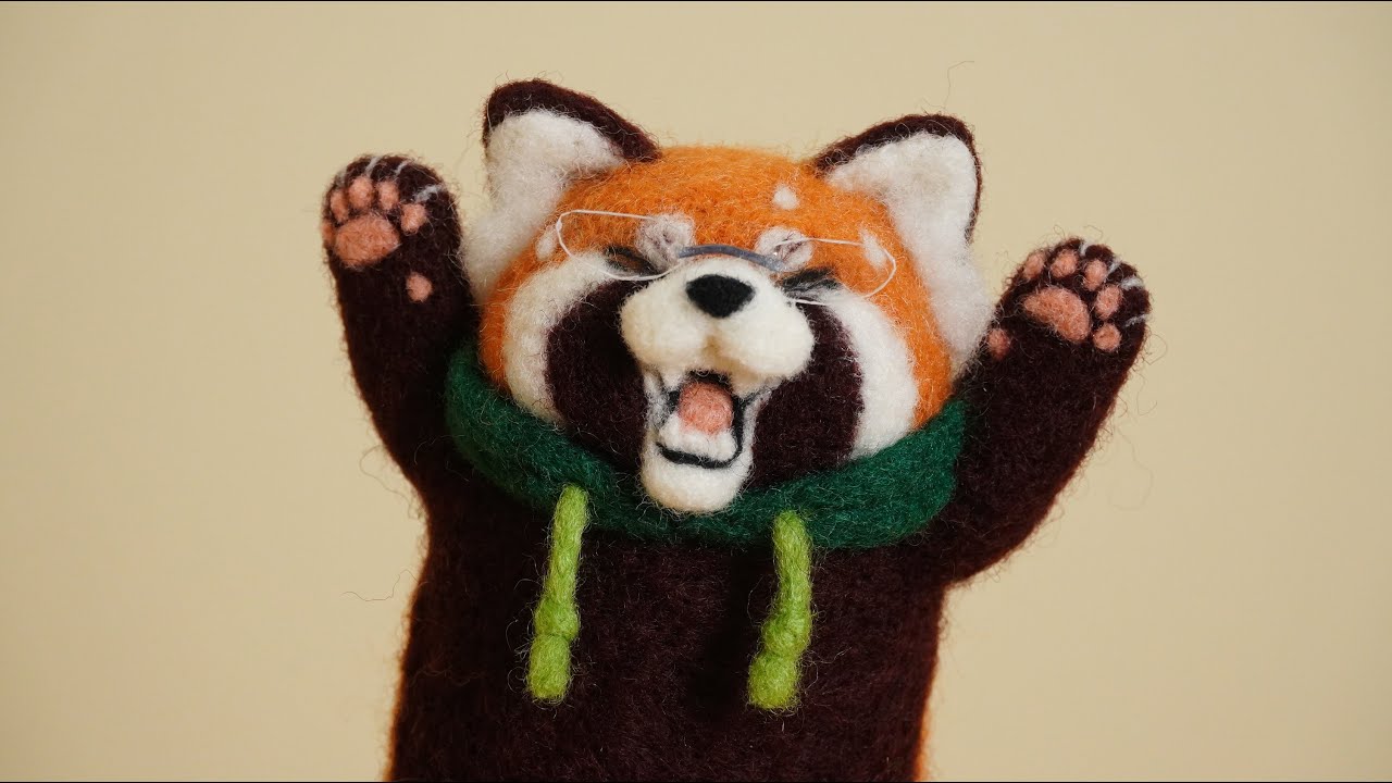 【出禁のモグラ】マギー君を作ってみた【羊毛フェルト】