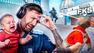 JAMAIS seja PAI e JOGUE CS2 ao MESMO TEMPO... (NÃO FAÇA ISSO!)